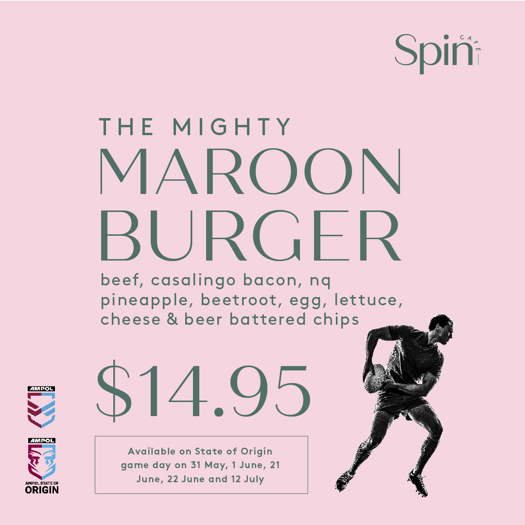 Spin Cafe Coffee, Cake & Food in Townsville The Ville