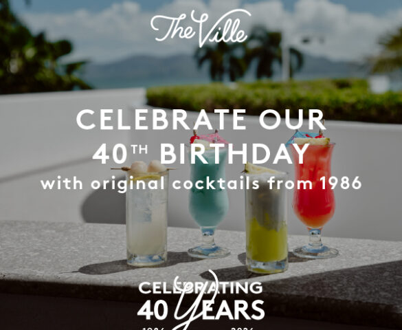 The Ville Birthday Cocktails