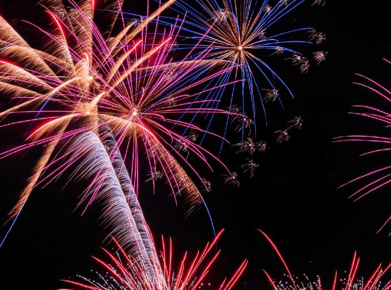 NYE Fireworks at The Ville